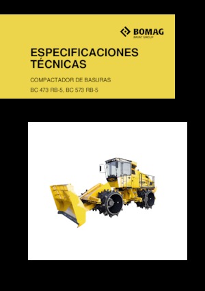 Kompaktor odpadów Bomag BC 573 RB 5