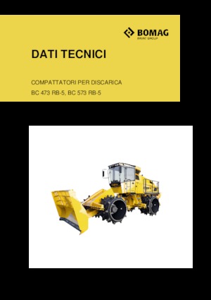 Kompaktor odpadów Bomag BC 573 RB 5