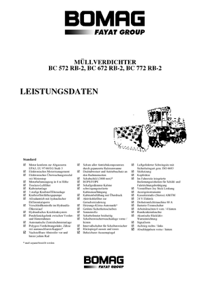 Kompaktor odpadów Bomag BC 672 RB 2