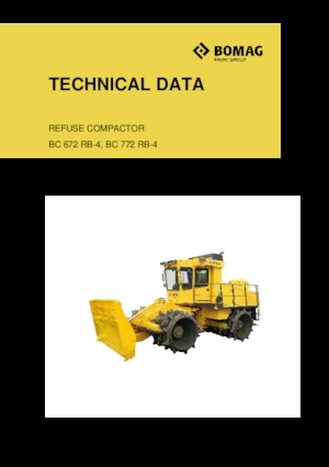 Kompaktor odpadów Bomag BC 772 RB 4