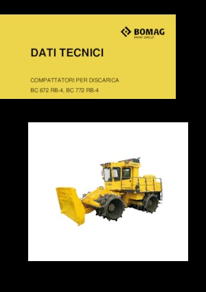 Kompaktor odpadów Bomag BC 772 RB 4