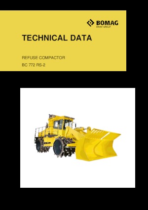Kompaktor odpadów Bomag BC 772 RS 2