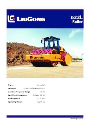 Kompaktor odpadów Liugong CLG622L 