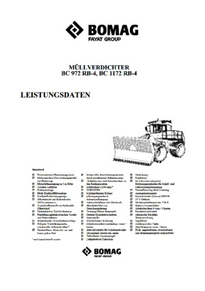 Kompaktor odpadów Bomag BC 1172 RB 4