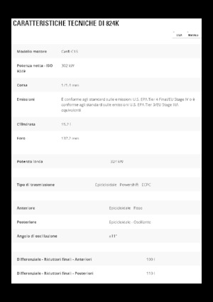 Spycharka kołowa Caterpillar 824K