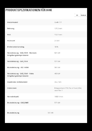 Spycharka kołowa Caterpillar 844K
