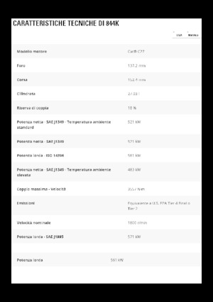 Spycharka kołowa Caterpillar 844K