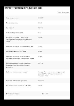 Spycharka kołowa Caterpillar 844K