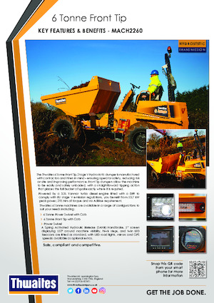 Wozidła kołowe Thwaites MACH2260