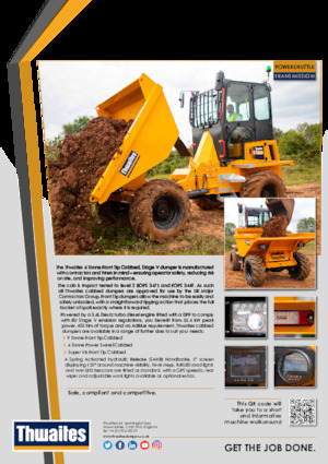 Wozidła kołowe Thwaites MACH2365