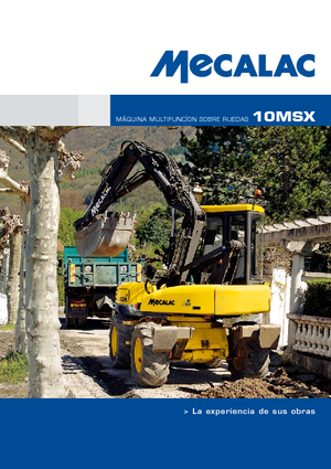 Koparki kołowe Mecalac 10 MSX