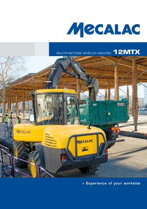 Koparki kołowe Mecalac 12 MTX