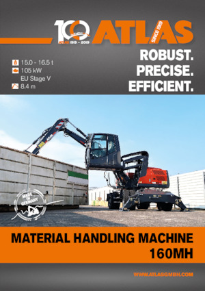 Koparki kołowe Atlas 160 MH