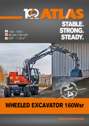 Koparki kołowe Atlas 160 W-SR 