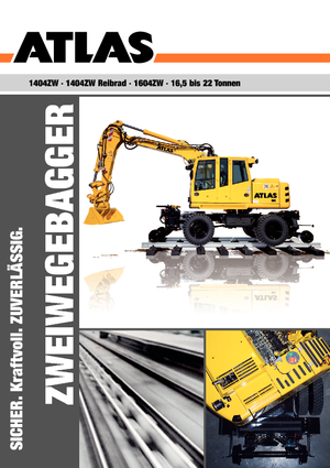Koparki kołowe Atlas 1604 ZW