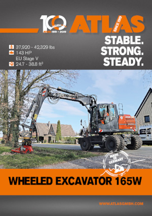 Koparki kołowe Atlas 165 W