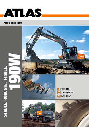 Koparki kołowe Atlas 190 W