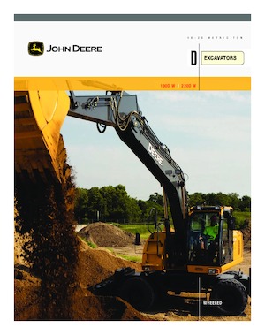 Koparki kołowe John Deere Construction 220D W
