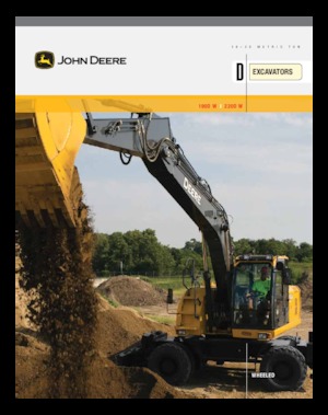 Koparki kołowe John Deere Construction 220D W