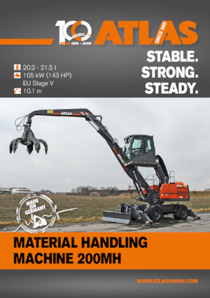Koparki kołowe Atlas 200 MH