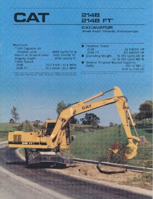 Koparki kołowe Caterpillar 214B