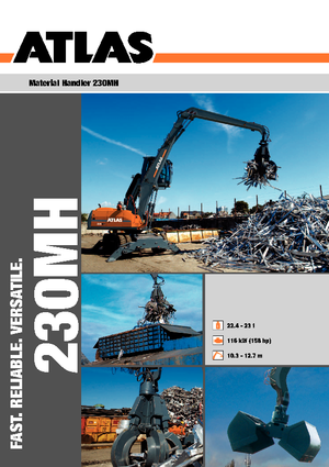 Koparki kołowe Atlas 230 MH