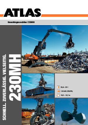 Koparki kołowe Atlas 230 MH