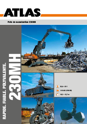 Koparki kołowe Atlas 230 MH