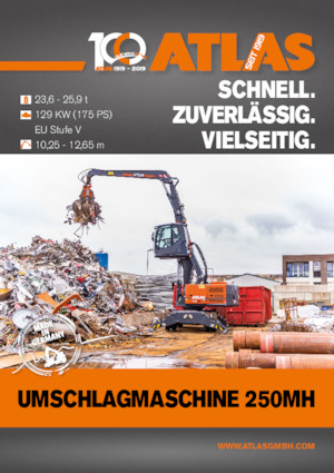Koparki kołowe Atlas 250 MH