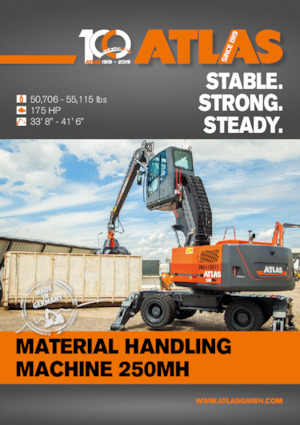 Koparki kołowe Atlas 250 MH