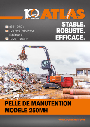 Koparki kołowe Atlas 250 MH