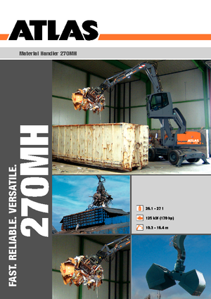 Koparki kołowe Atlas 270 MH