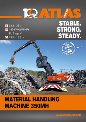 Koparki kołowe Atlas 350 MH