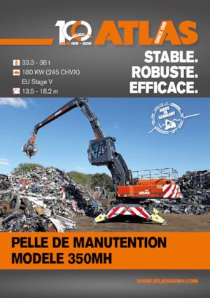 Koparki kołowe Atlas 350 MH