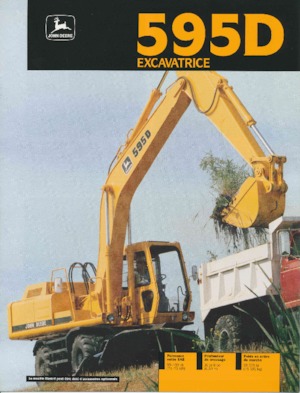 Koparki kołowe John Deere Construction 595D
