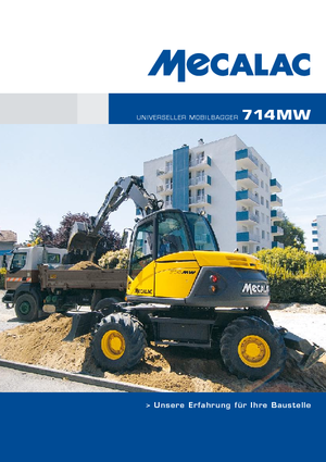 Koparki kołowe Mecalac 714 MW e