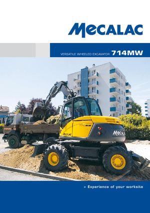 Koparki kołowe Mecalac 714 MW e