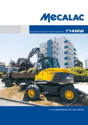 Koparki kołowe Mecalac 714 MW e