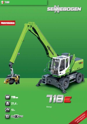 Koparki do prac przeładunkowych Sennebogen 718M E