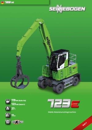 Koparki kołowe Sennebogen 723 E
