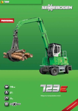 Koparki kołowe Sennebogen 723 E