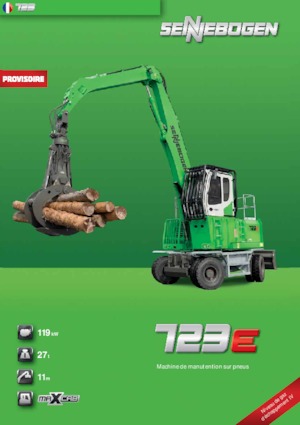 Koparki do prac przeładunkowych Sennebogen 723M E