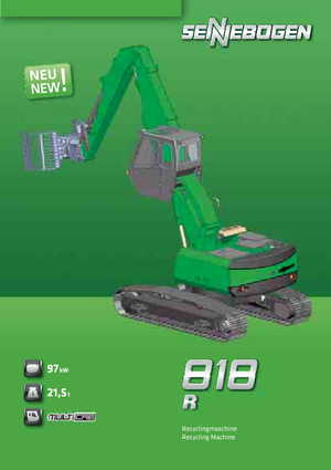 Koparki kołowe Sennebogen 818 R
