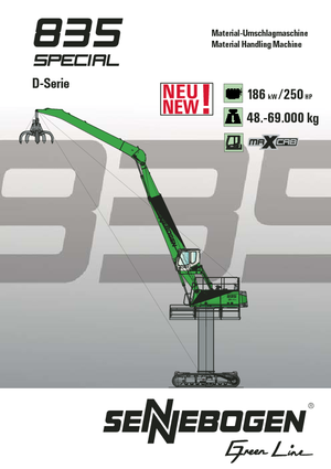 Koparki kołowe Sennebogen 835 M-special
