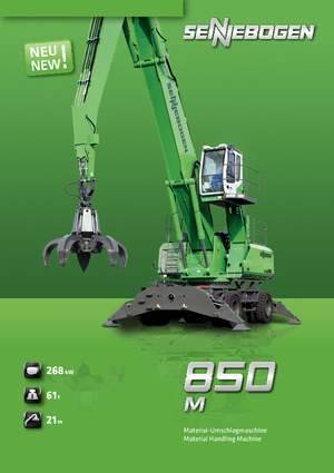 Koparki kołowe Sennebogen 850 M