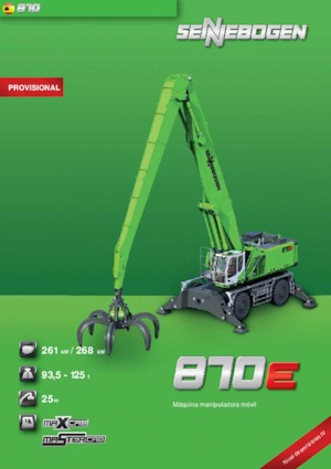 Koparki kołowe Sennebogen 870 M