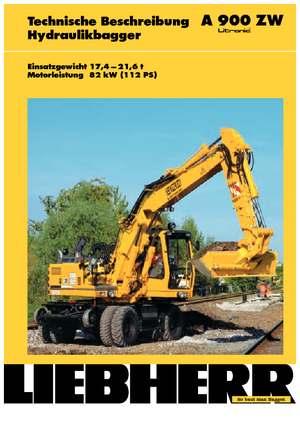 Koparki kołowe Liebherr A 316 Litronic