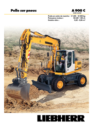Koparki kołowe Liebherr A 900 C Litronic