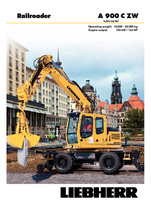 Koparki kołowe Liebherr A 900 C ZW Litronic