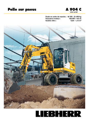 Koparki kołowe Liebherr A 904 C Litronic
